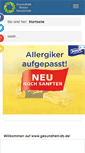 Mobile Screenshot of gesundheit-db.de