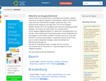 Tablet Screenshot of gesundheit-db.de